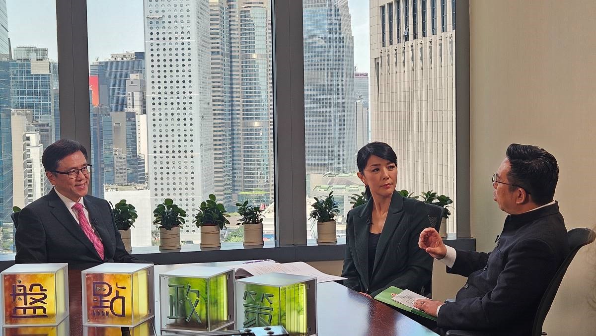 創新科技及工業局局長孫東與《盤點政策》主持