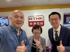 鍾傑良、梁媛琴校長、陳狄安