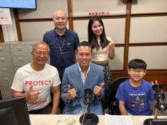 梁榮武、鍾傑良、梁迦傑博士、李昕君 、李琛傑 